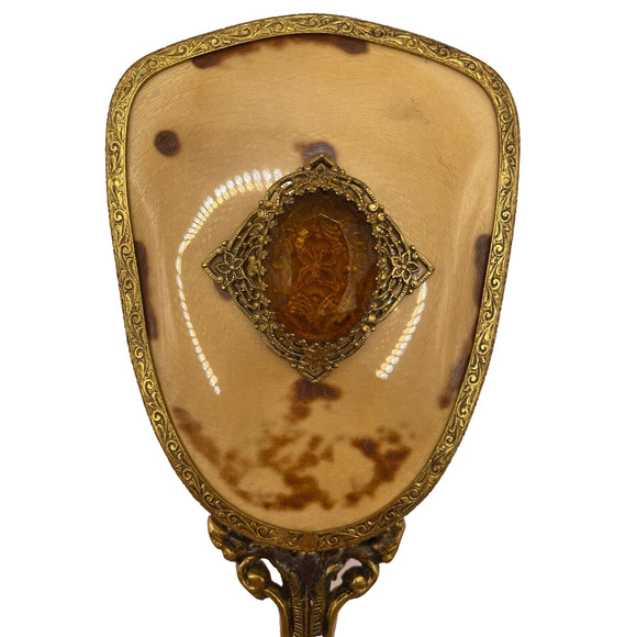 Made in USA Vintage Gemlite Art Deco Brush & Comb Set - Picture 3 of 16